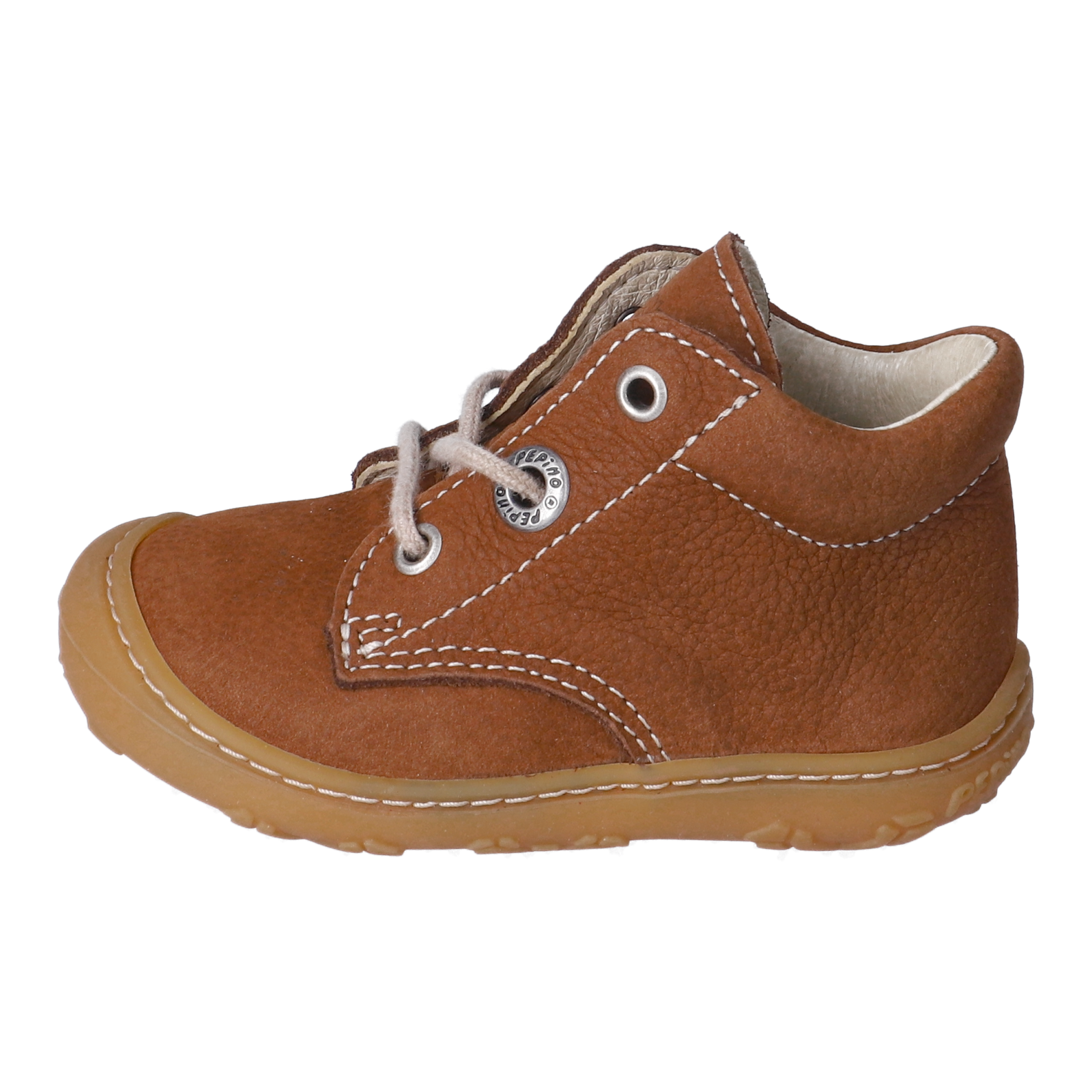 PEPINO-Kinderschuhe-CORY-Lauflernschuhe-braun-Schnürung-Unisex-Mittel PEPINO-Kinderschuhe-CORY-Lauflernschuhe-braun-Schnürung-Unisex-Mittel