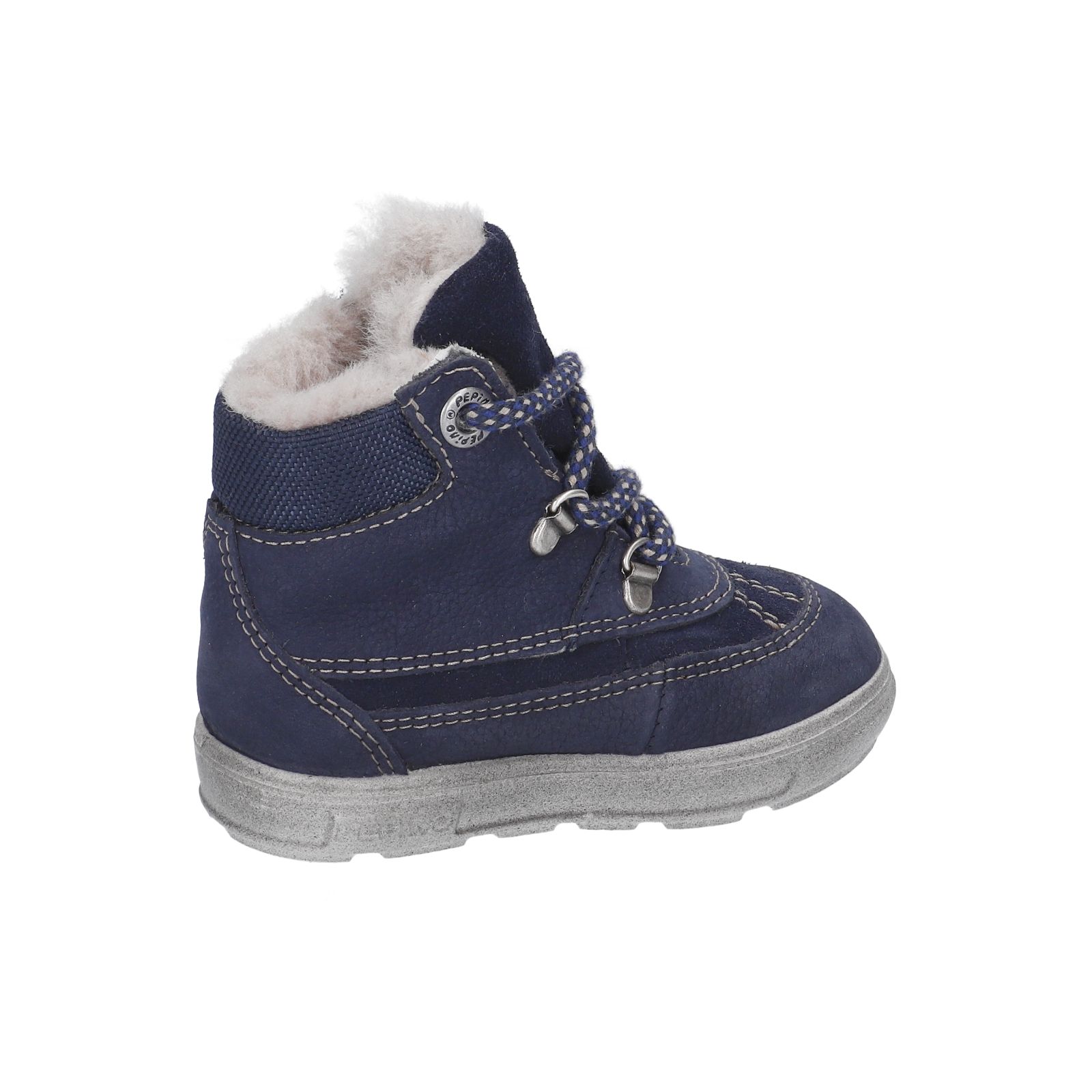 PEPINO-Kinderschuhe-PAOLO-Winterboots-blau-Schnürung-Jungen-Weit PEPINO-Kinderschuhe-PAOLO-Winterboots-blau-Schnürung-Jungen-Weit