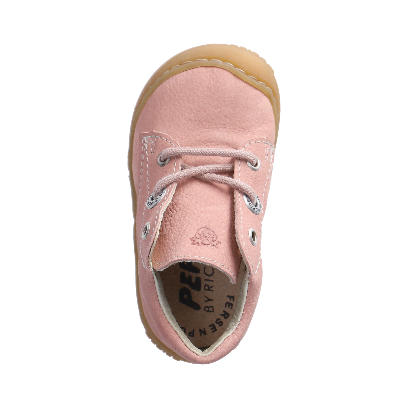 PEPINO-Kinderschuhe-CORY-Lauflernschuhe-rot-Schnürung-Mädchen-Weit