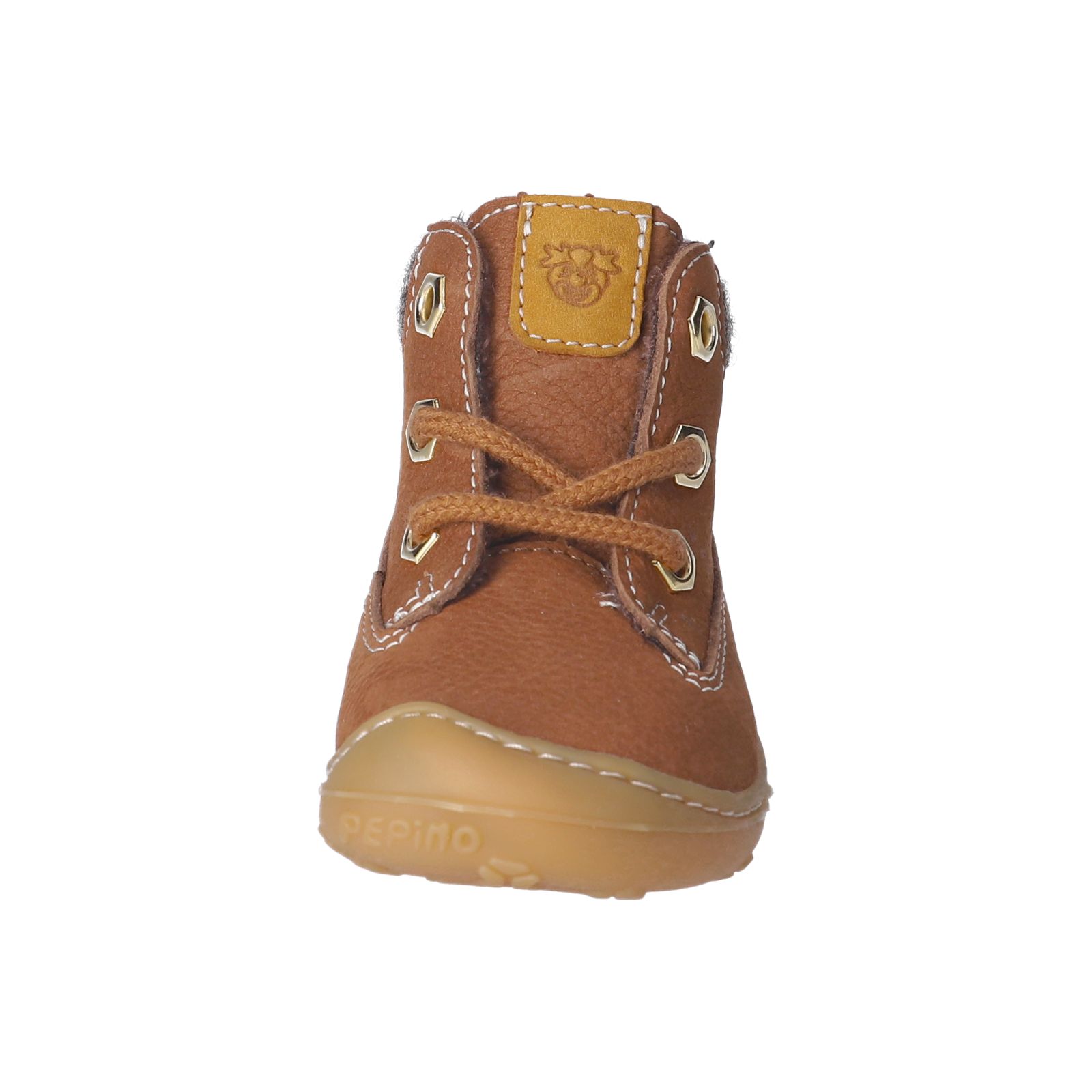 PEPINO-Kinderschuhe-TARY-Lauflernschuhe-braun-Schnürung-Unisex-Mittel PEPINO-Kinderschuhe-TARY-Lauflernschuhe-braun-Schnürung-Unisex-Mittel