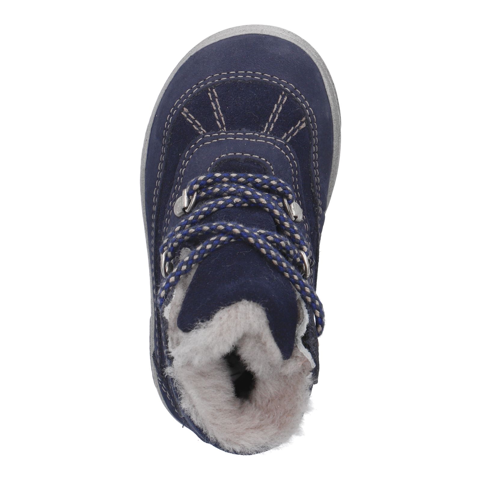 PEPINO-Kinderschuhe-PAOLO-Winterboots-blau-Schnürung-Jungen-Weit PEPINO-Kinderschuhe-PAOLO-Winterboots-blau-Schnürung-Jungen-Weit