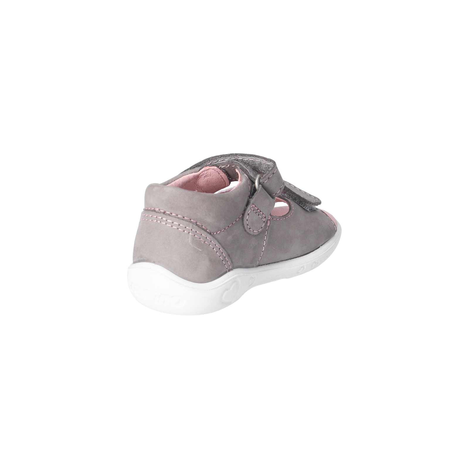 PEPINO-Kinderschuhe-SILVI-Sandalen-grau-Klettverschluss-Mädchen-Schmal PEPINO-Kinderschuhe-SILVI-Sandalen-grau-Klettverschluss-Mädchen-Schmal