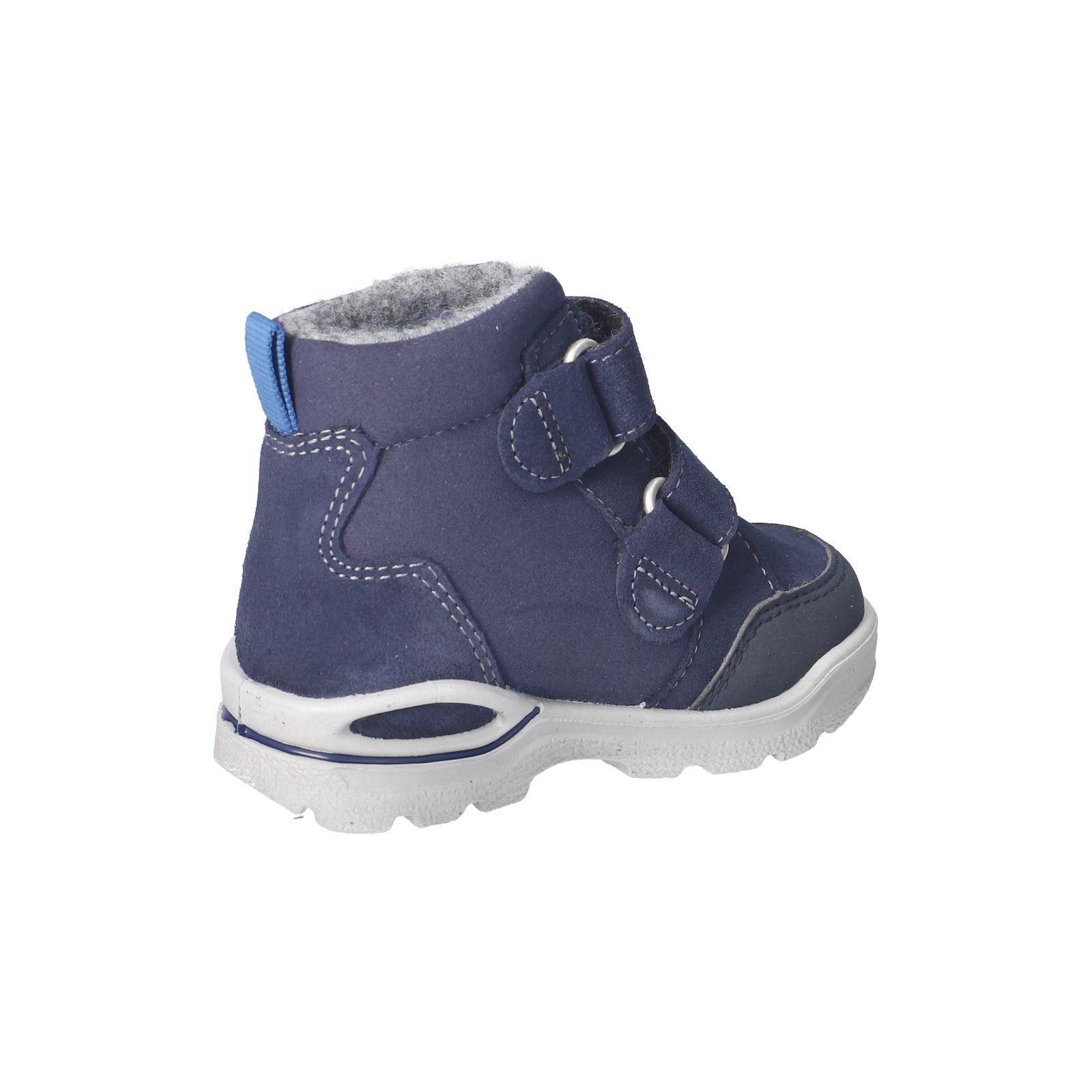 PEPINO-Kinderschuhe-JANNE-Winterboots-blau-Schnürung-Jungen-Mittel