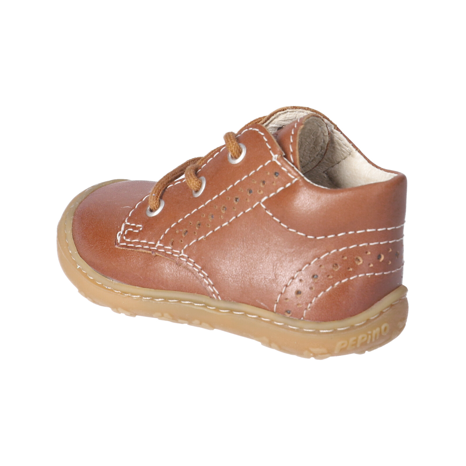 PEPINO-Kinderschuhe-KELLY-Lauflernschuhe-braun-Schnürung-Unisex-Mittel PEPINO-Kinderschuhe-KELLY-Lauflernschuhe-braun-Schnürung-Unisex-Mittel