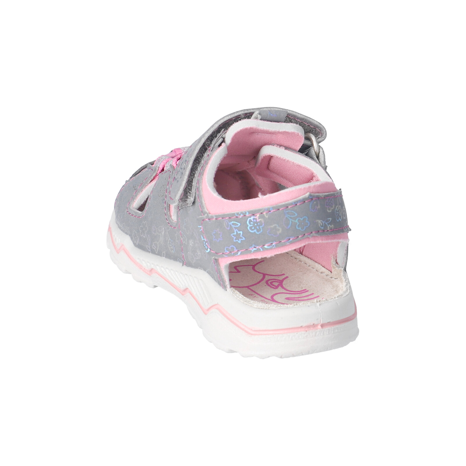 PEPINO-Kinderschuhe-GERY-Sandalen-grau-Klettverschluss-Mädchen-Mittel PEPINO-Kinderschuhe-GERY-Sandalen-grau-Klettverschluss-Mädchen-Mittel