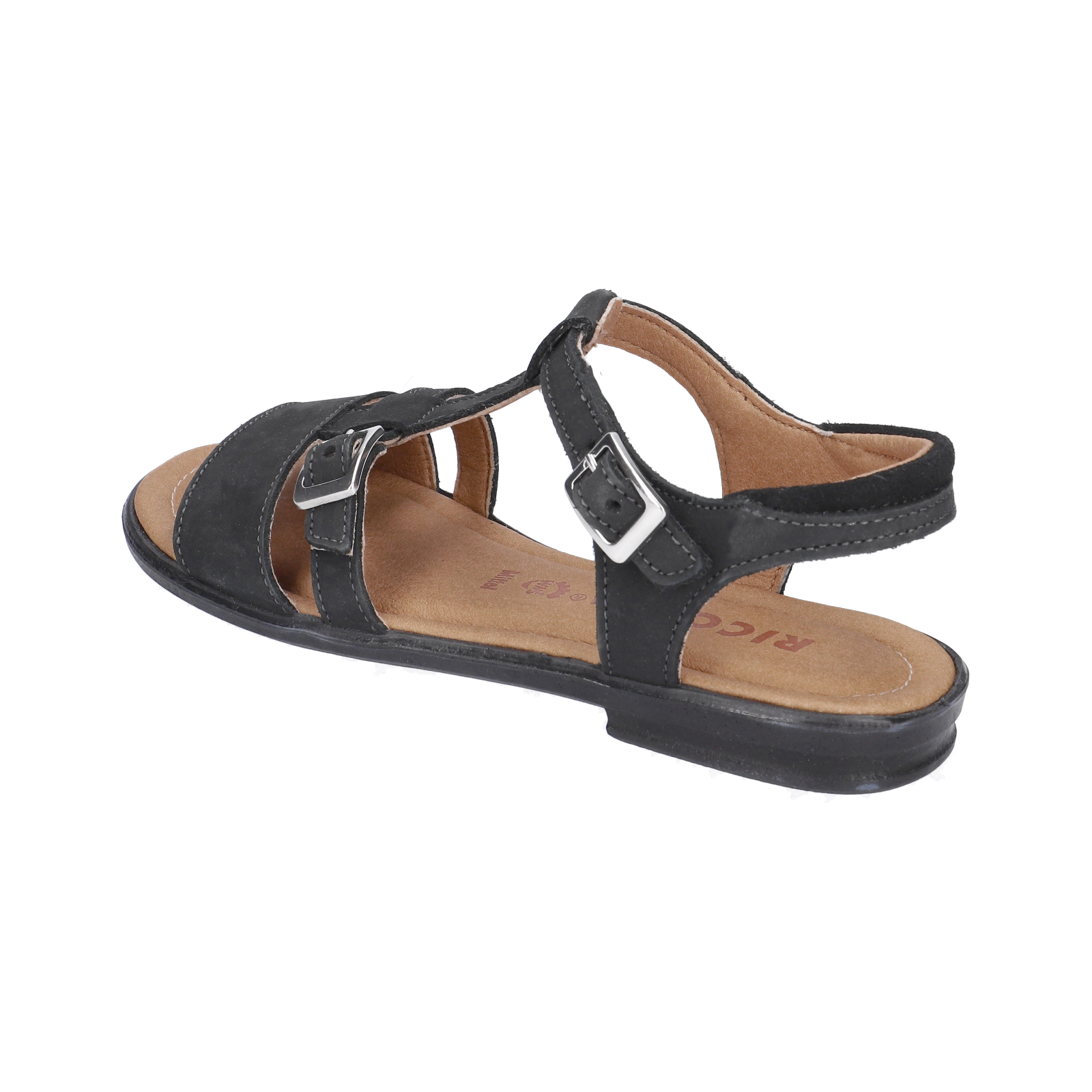 RICOSTA-Kinderschuhe-KALJA-Sandalen-schwarz-Klettverschluss-Mädchen-Mittel
