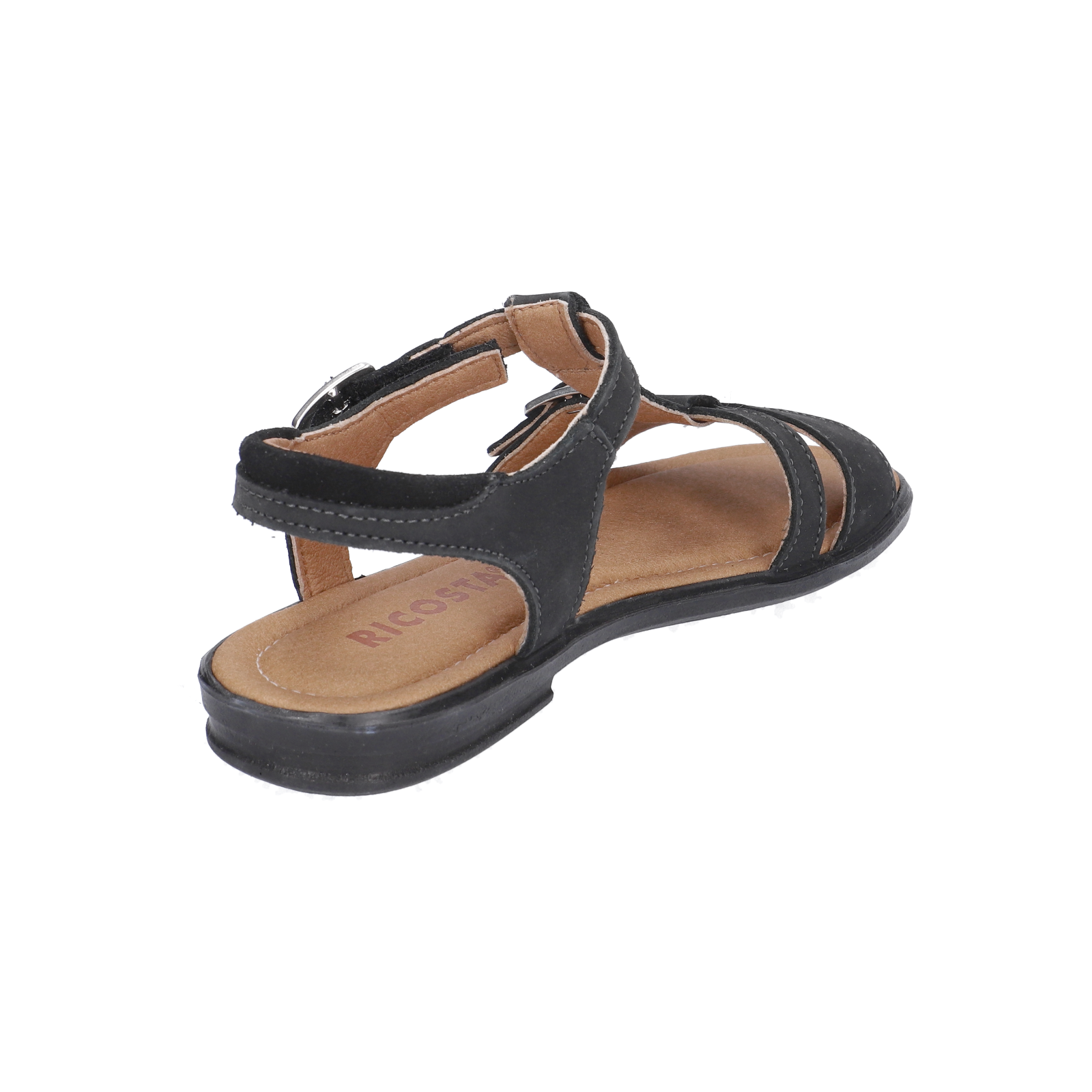 RICOSTA-Kinderschuhe-KALJA-Sandalen-schwarz-Klettverschluss-Mädchen-Mittel