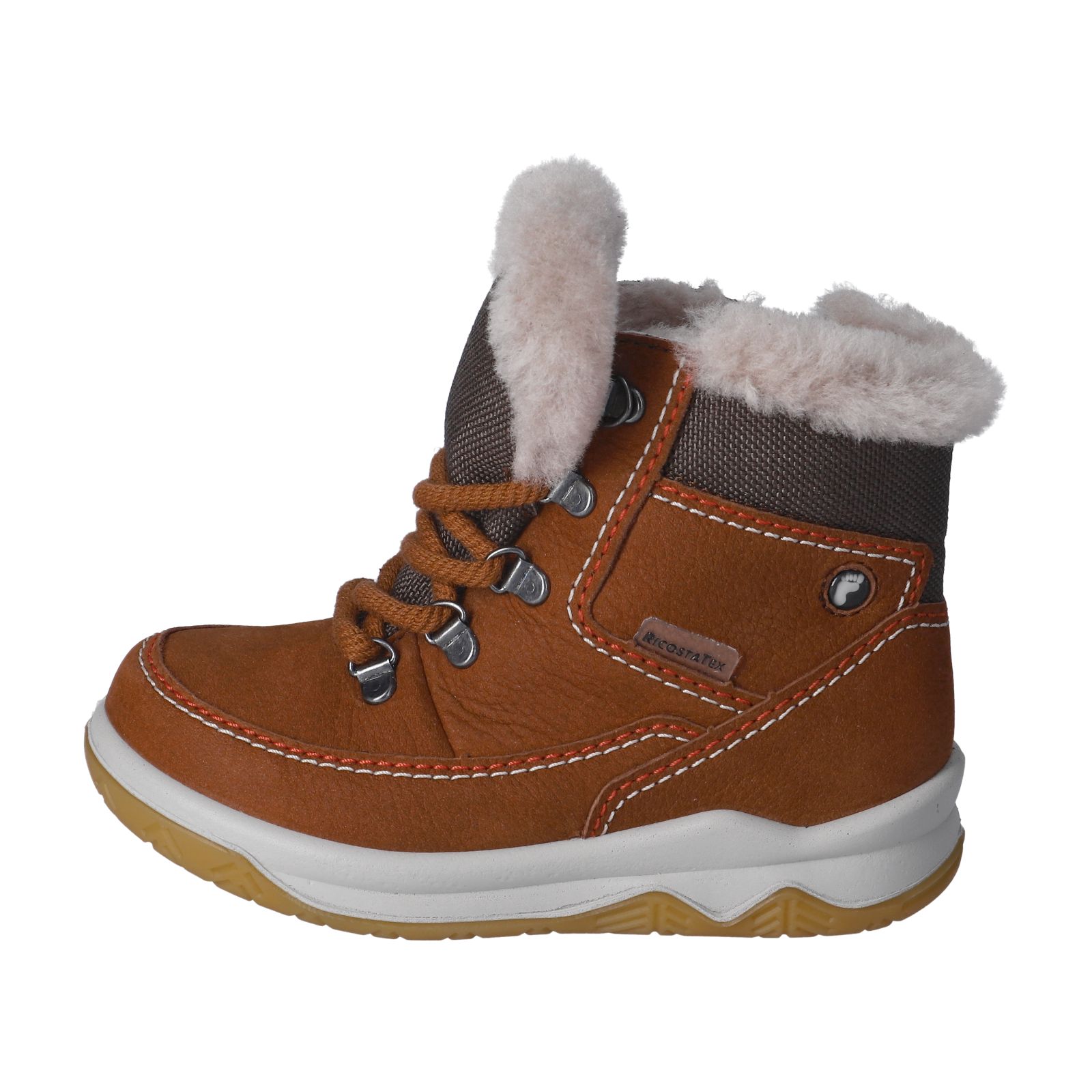 RICOSTA-Kinderschuhe-LEVI-Winterboots-braun-Schnürung-Jungen-Weit RICOSTA-Kinderschuhe-LEVI-Winterboots-braun-Schnürung-Jungen-Weit