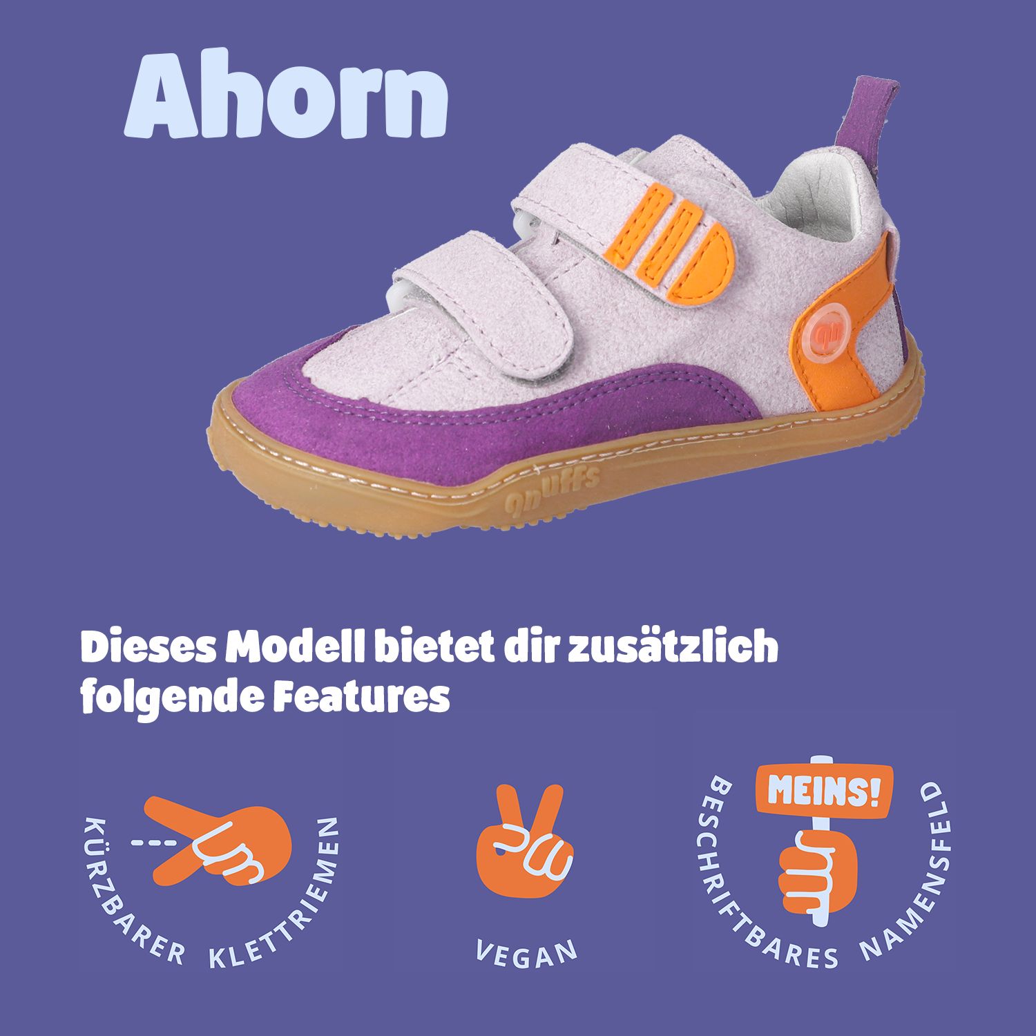 AHORN - Barfußschuhe