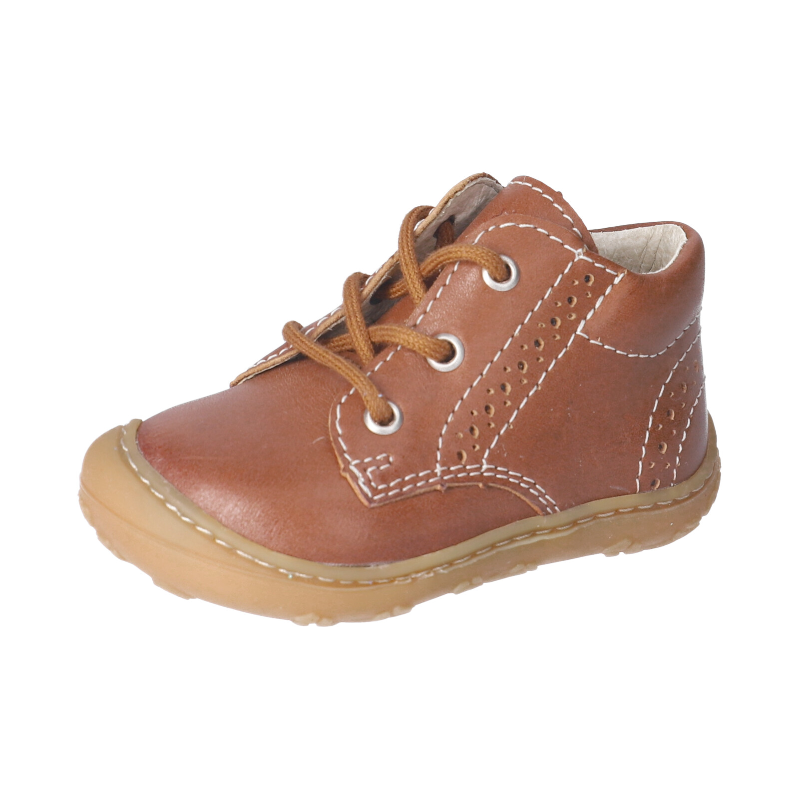 PEPINO-Kinderschuhe-KELLY-Lauflernschuhe-braun-Schnürung-Unisex-Mittel PEPINO-Kinderschuhe-KELLY-Lauflernschuhe-braun-Schnürung-Unisex-Mittel